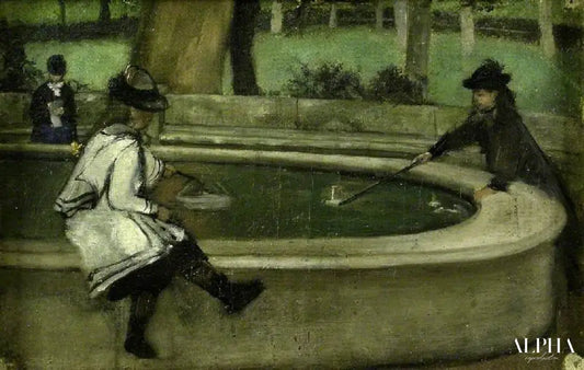 La piscine à bateaux - Lawrence Alma-Tadema Reproductions de tableaux à la peinture à l’huile