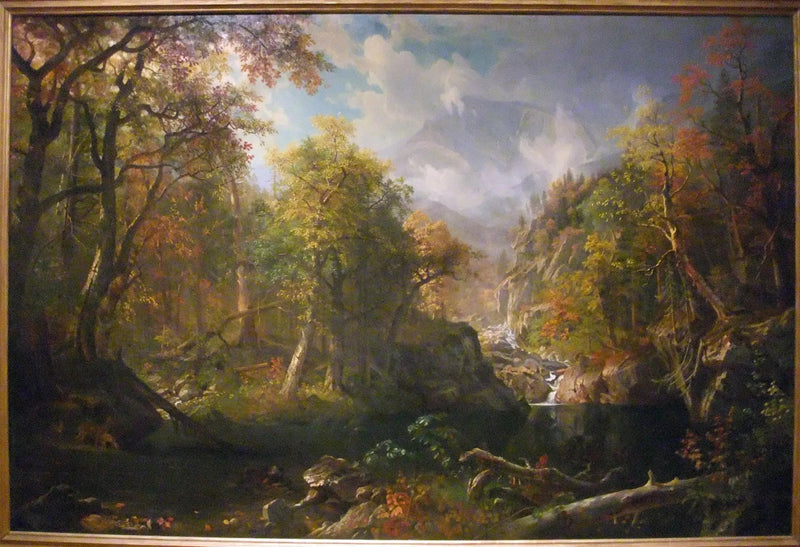 The Emerald Pool - Albert Bierstadt