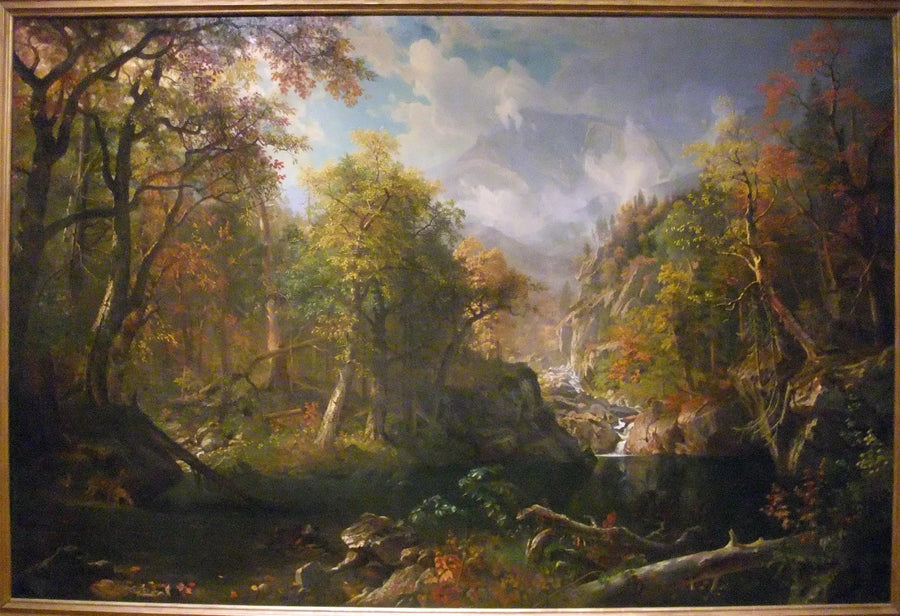 The Emerald Pool - Albert Bierstadt