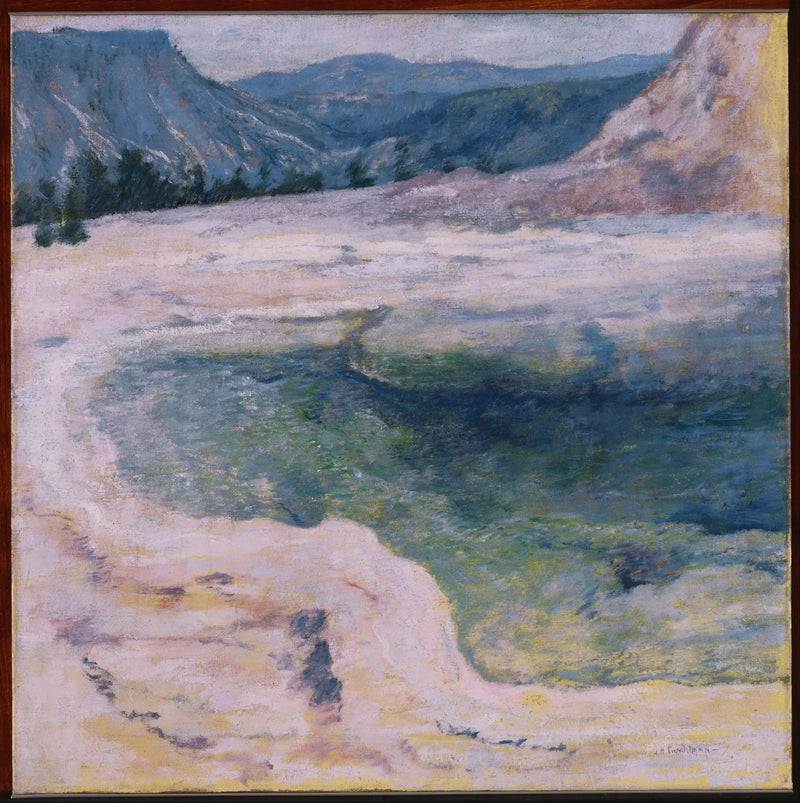 The Emerald Pool - John Henry Twachtman