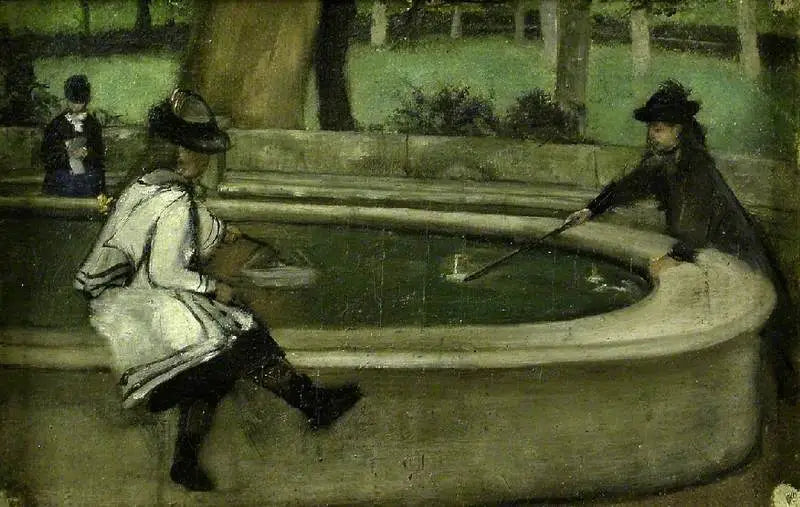 The Nautical Pool - Lawrence Alma-Tadema