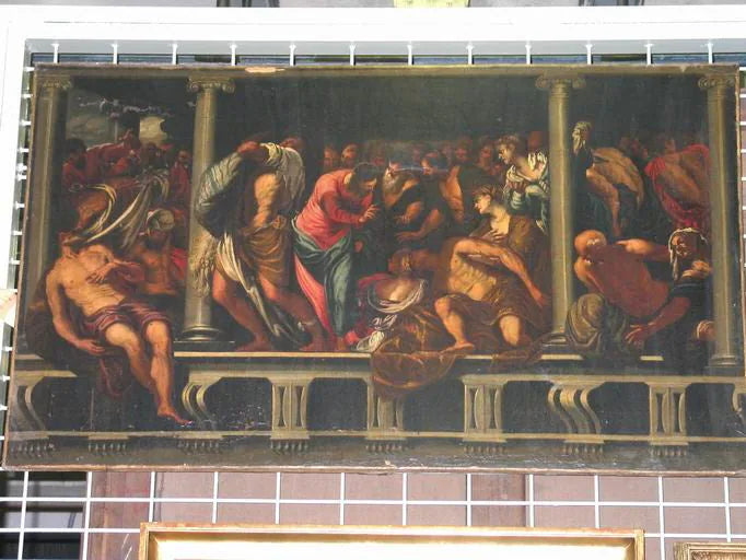 The Probatic Pool - Jacopo Tintoretto