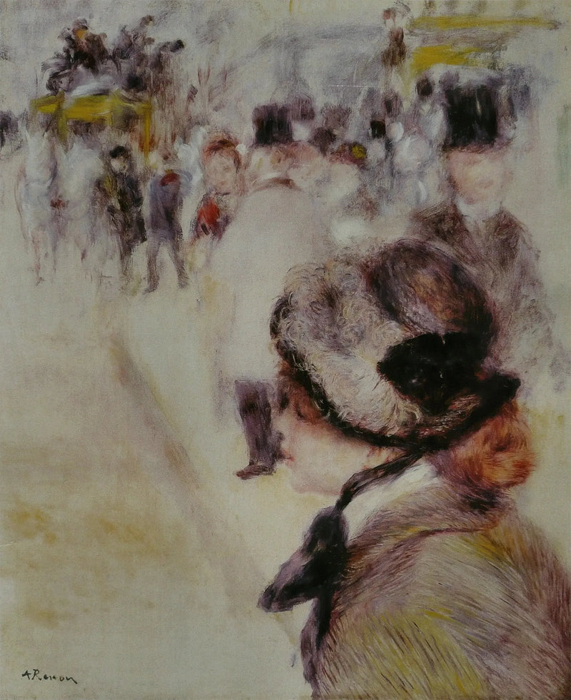Place Clichy - Pierre-Auguste Renoir