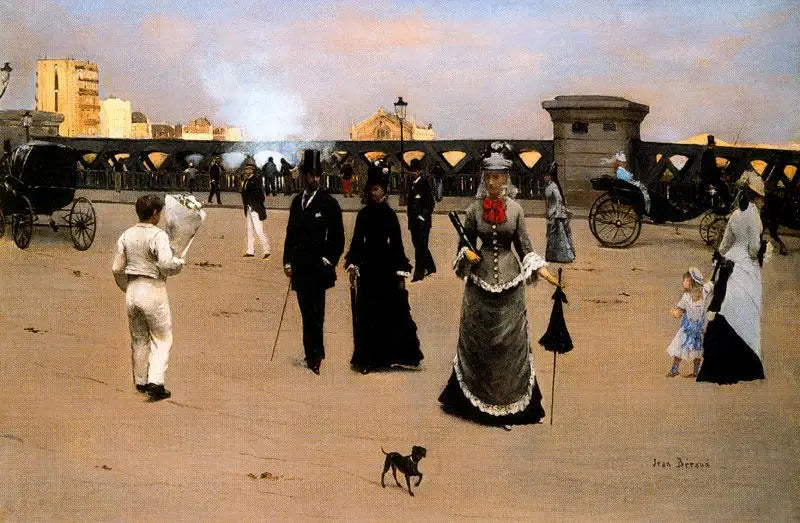 La Place et le Pont de l'Europe - Jean Béraud