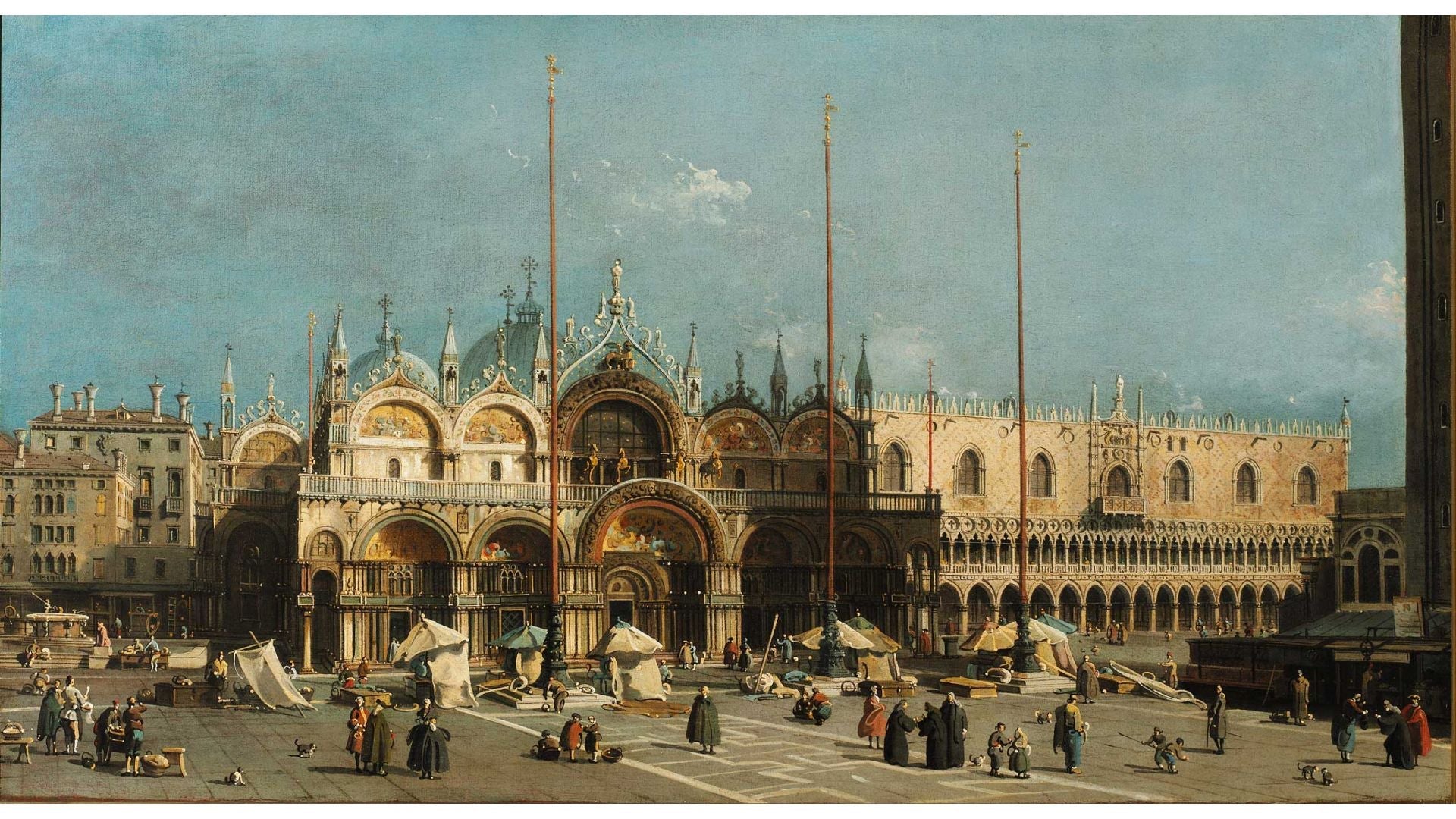 La place Saint-Marc in Venice - Canaletto