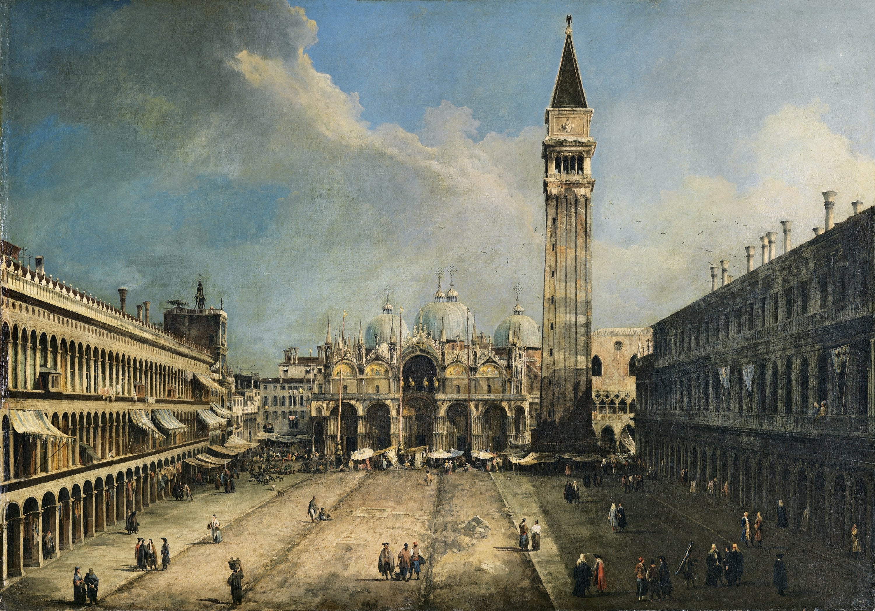 Saint Mark's Square in Venice - Canaletto