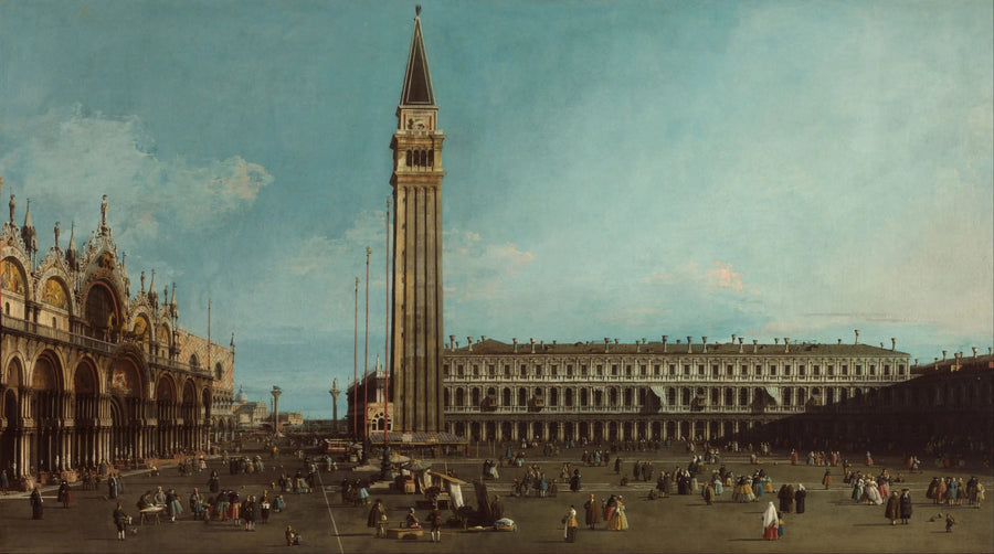 La Place Saint-Marc, Venice - Canaletto
