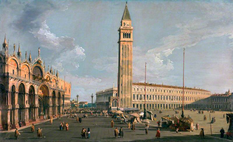 La Place Saint-Marc, Venice - Canaletto