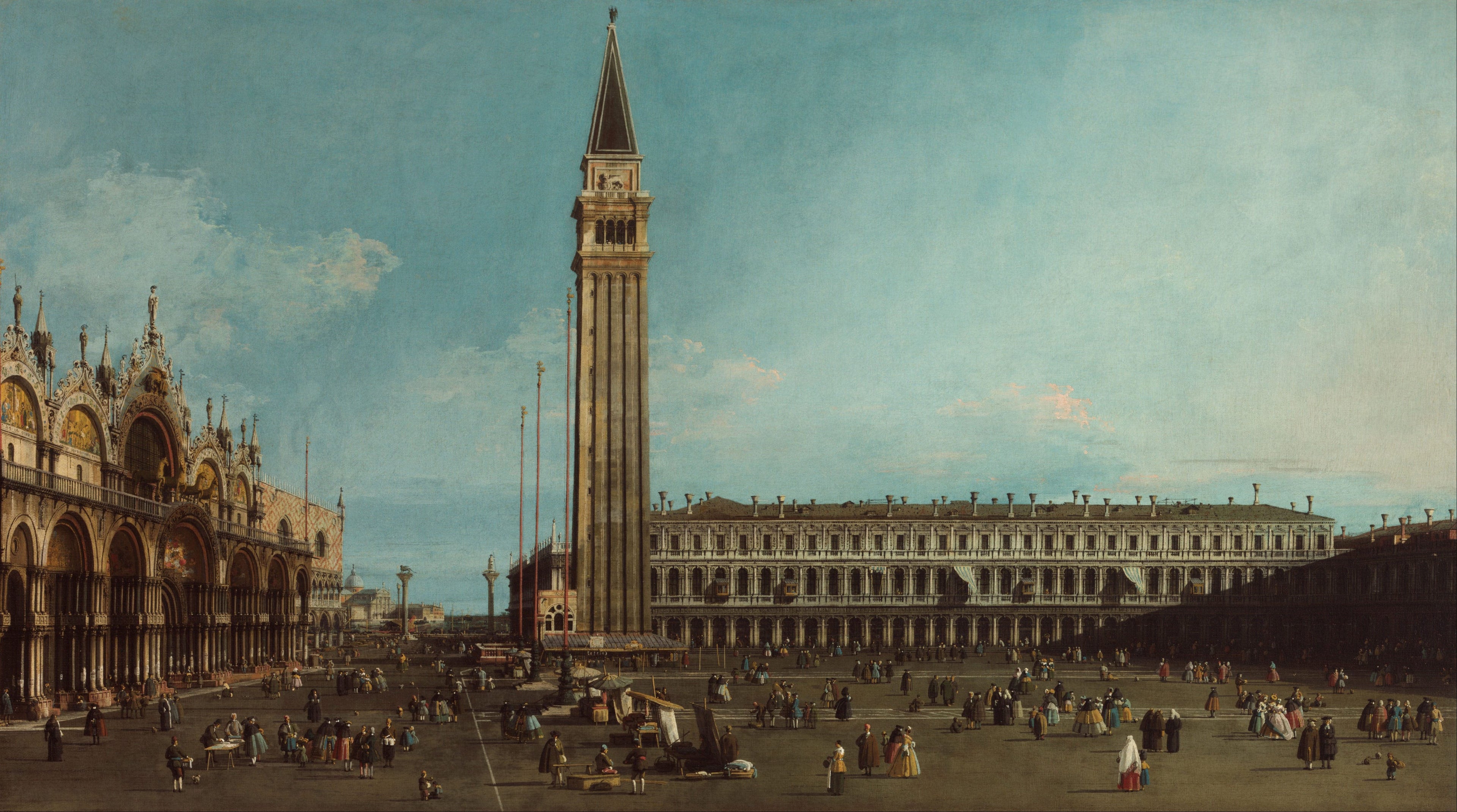La Place Saint-Marc, Venice - Canaletto