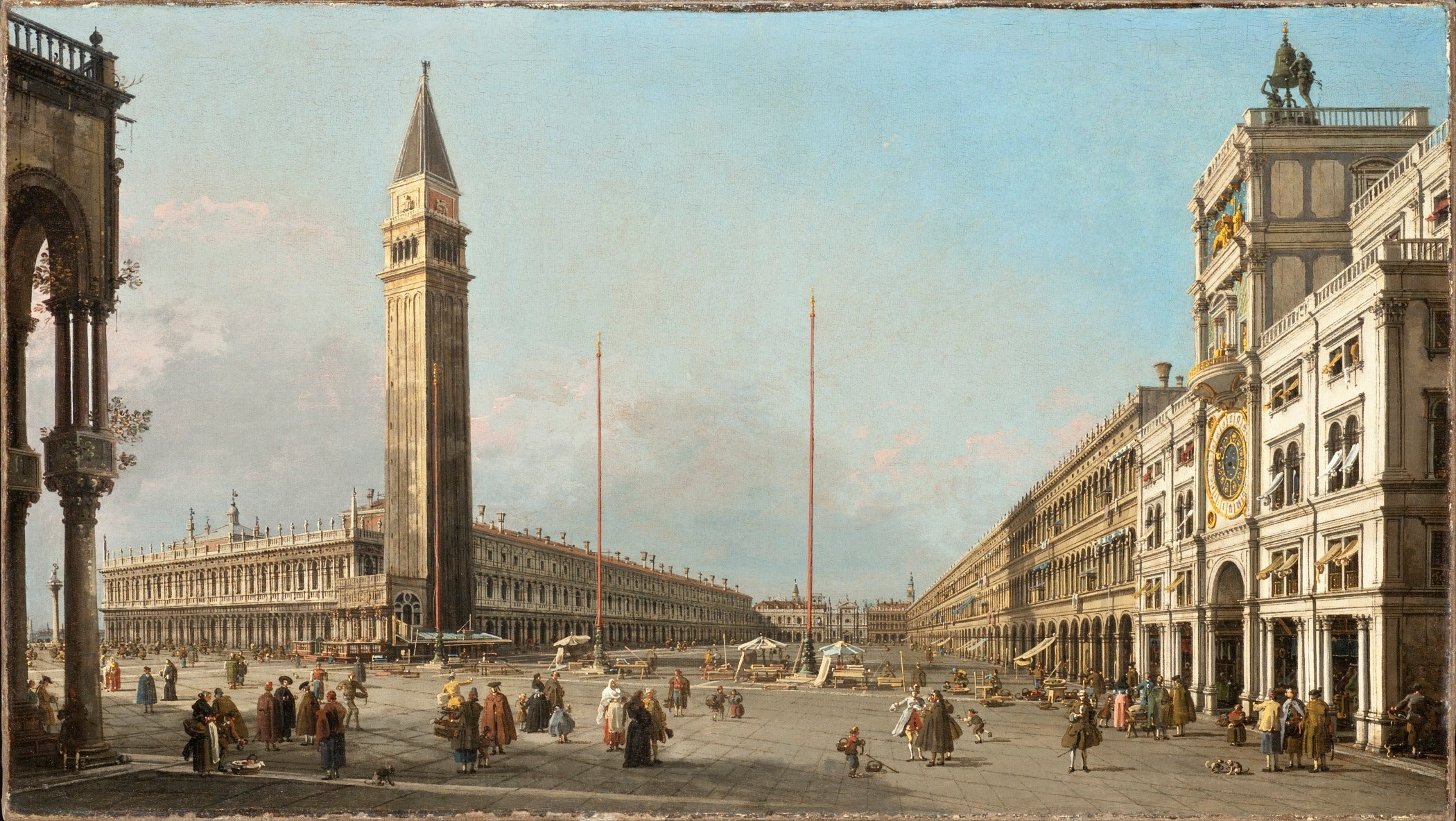 Saint Mark's Square south and west view - Canaletto
