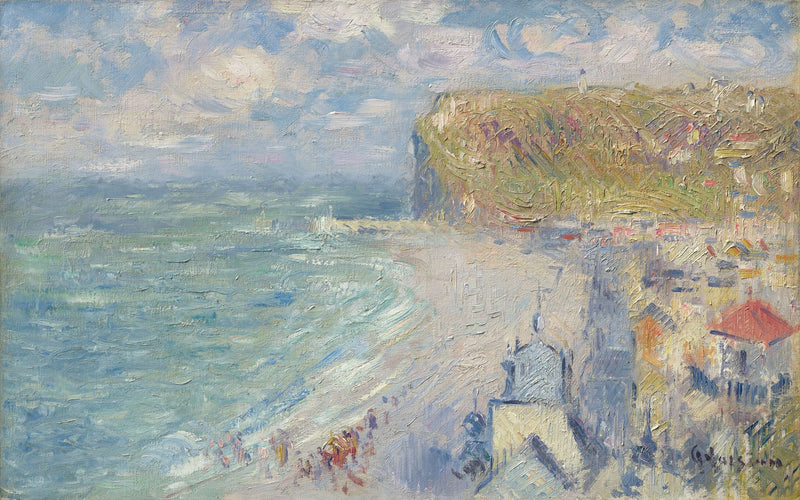 The Fécamp Beach - Gustave Loiseau