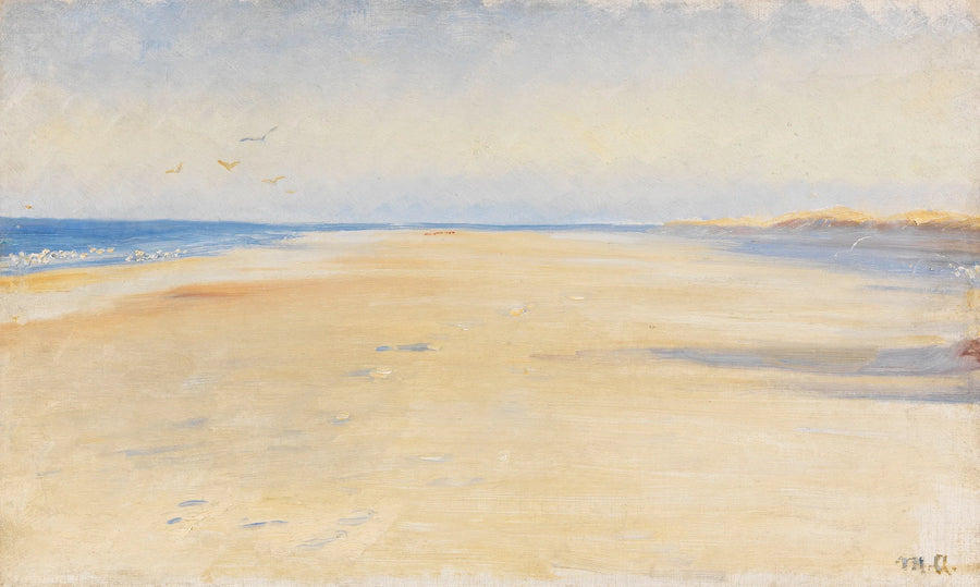 Skagen beach. -Michael Peter Ancher