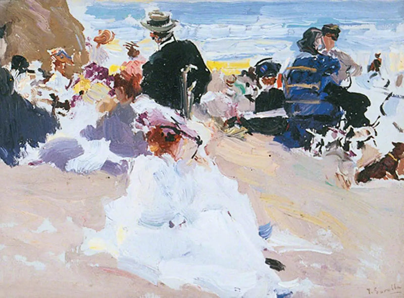 The Beach - Joaquín Sorolla