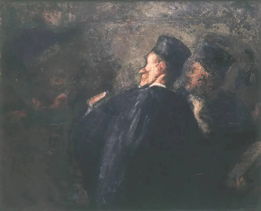 The Pleading - Honoré Daumier