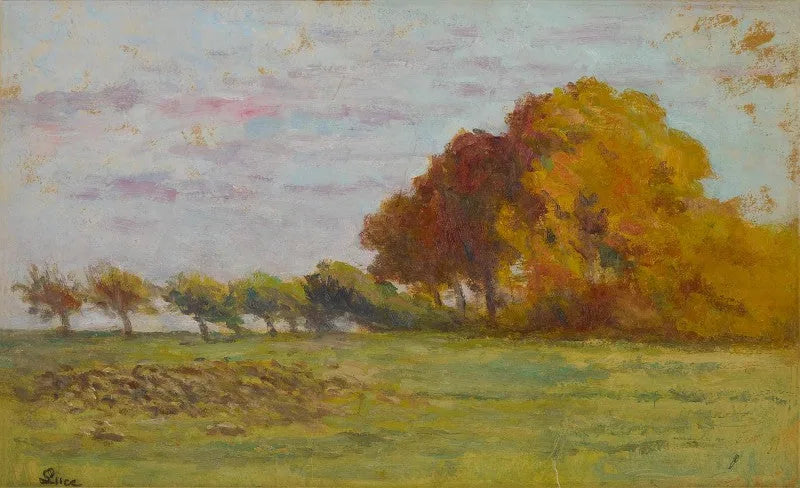The Plain Around Rolleboise - Maximilien Luce