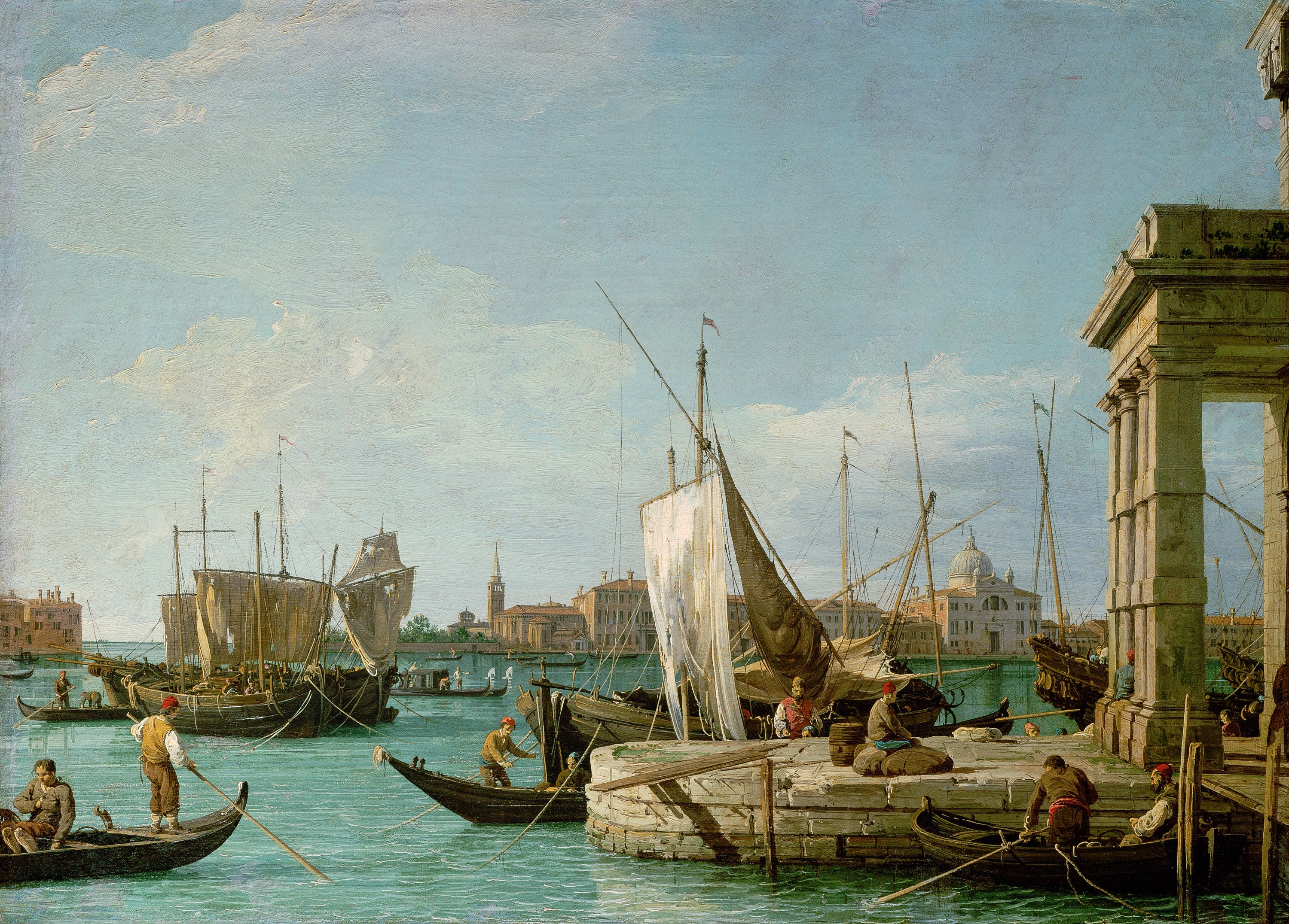 The Customs Point - Canaletto