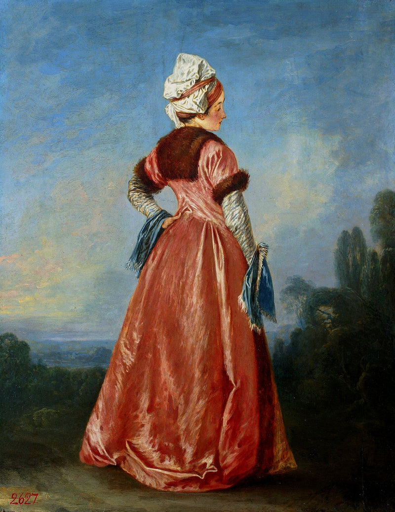 The Polish Woman - Antoine Watteau