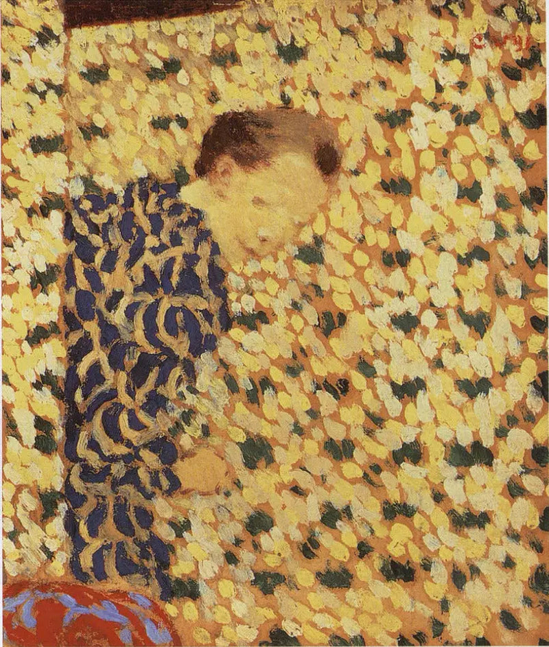 The Partially Open Door - Édouard Vuillard