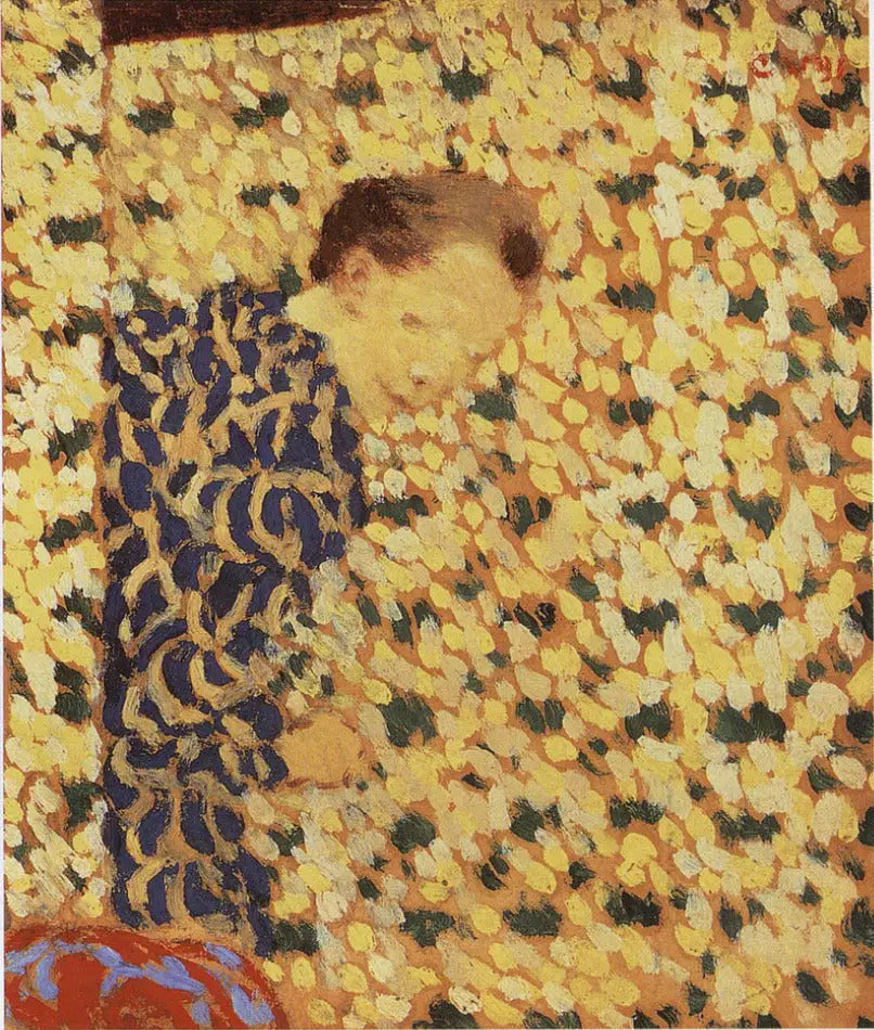 The Partially Open Door - Édouard Vuillard