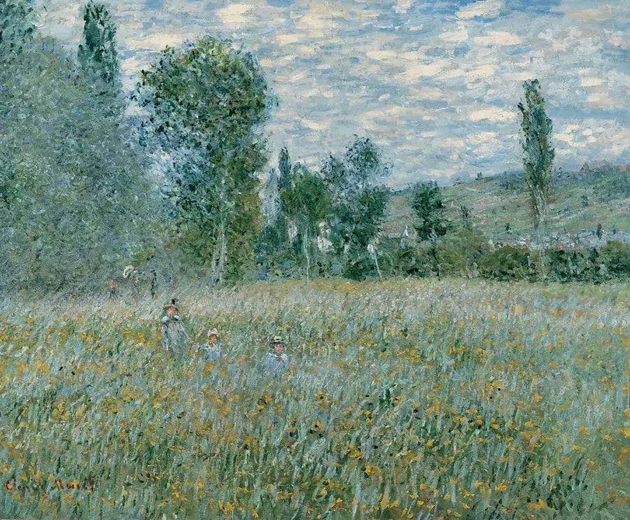 The Meadow - Claude Monet