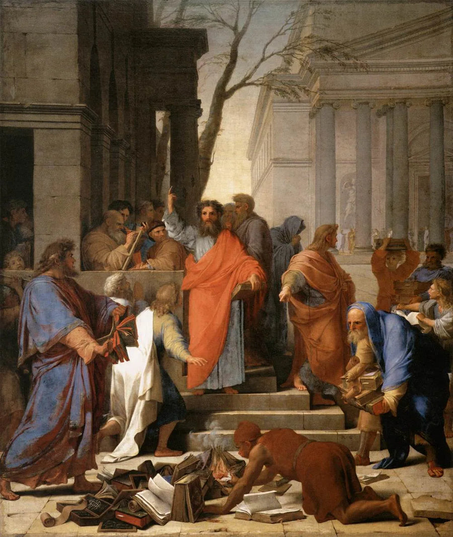 Saint Paul's Preaching at Ephesus - Eustache Le Sueur