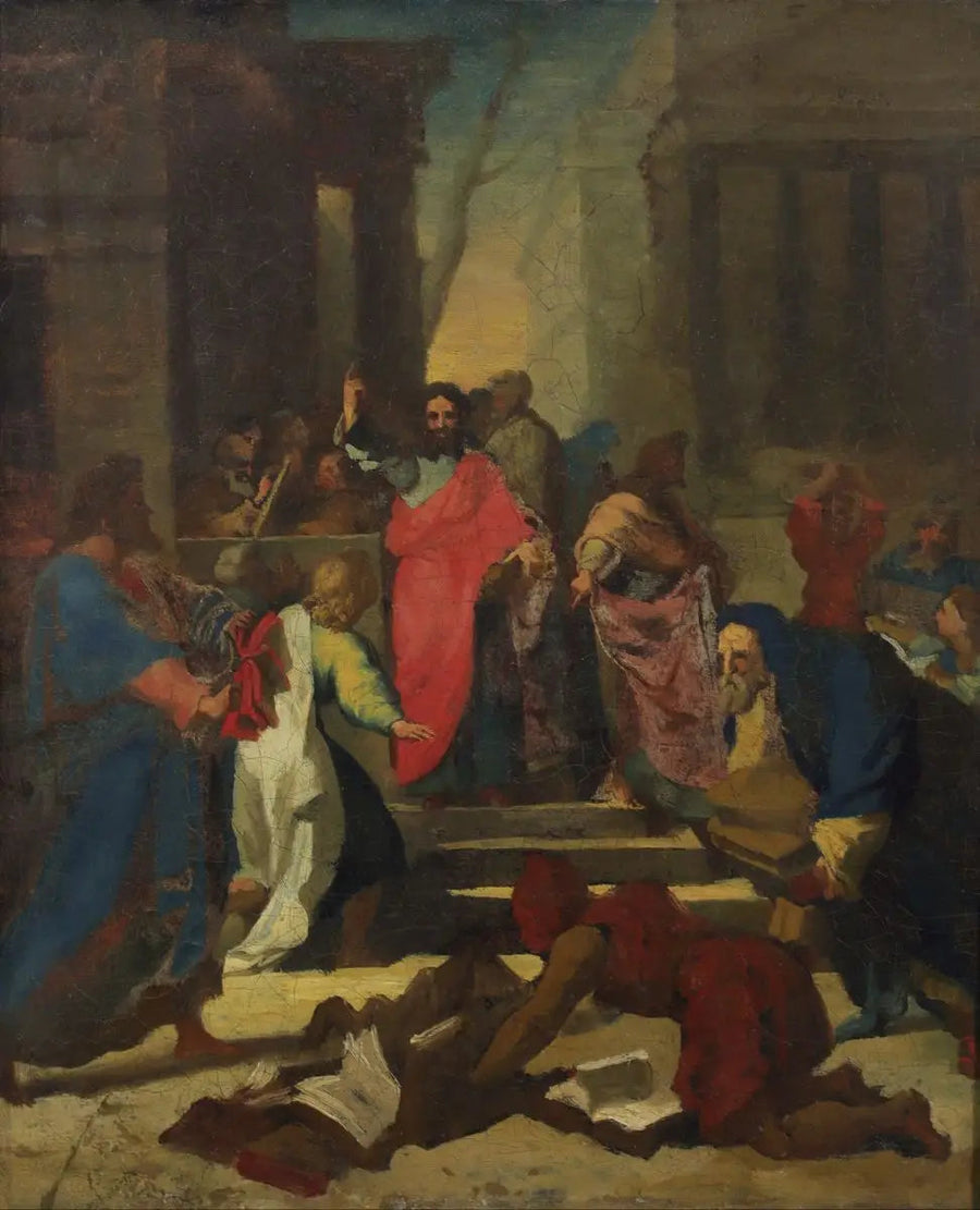 The Preaching of Saint Paul at Ephesus - Théodore Géricault