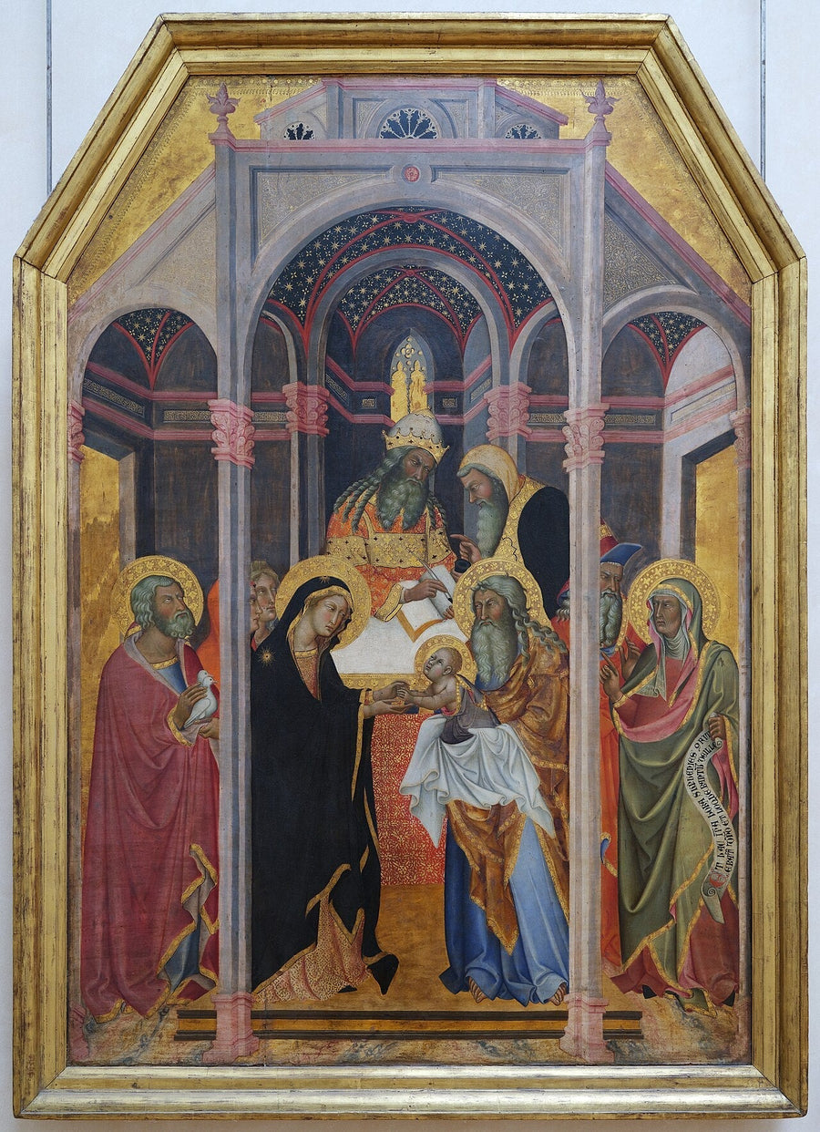 The Presentation at the Temple - Bartolo di Fredi