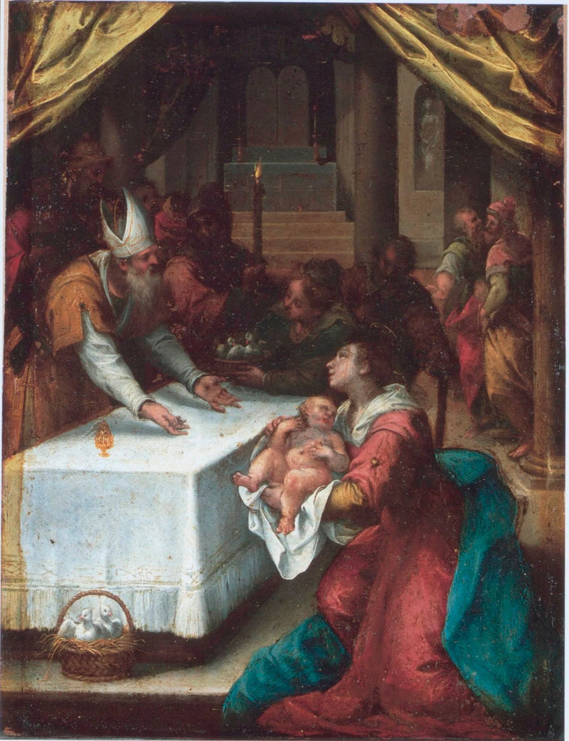 The Presentation at the Temple - Denis Calvaert