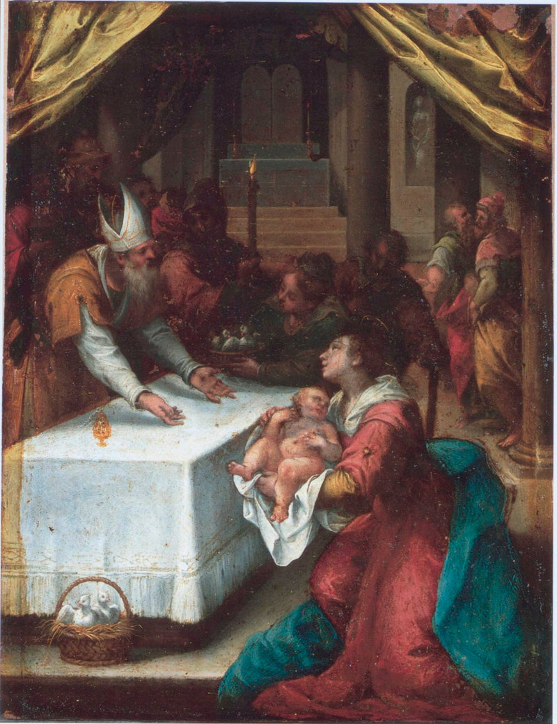 The Presentation at the Temple - Denis Calvaert