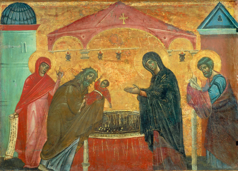 The Presentation at the Temple - Guido da Siena