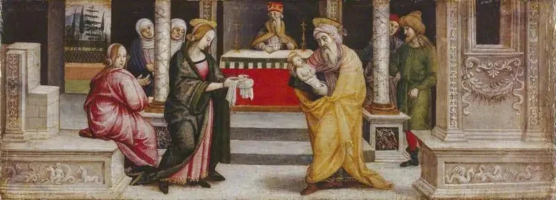 The Presentation at the Temple - Pietro Perugino