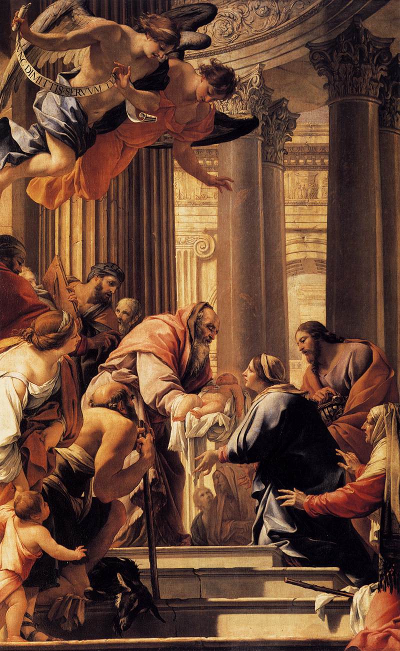 The Presentation at the Temple - Simon Vouet
