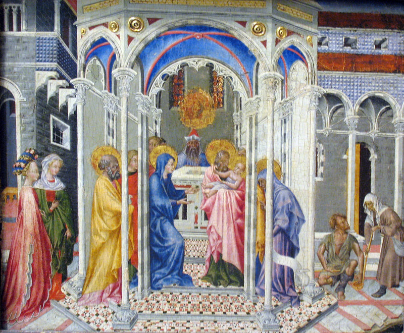 The Presentation of Jesus at the Temple - Giovanni di Paolo
