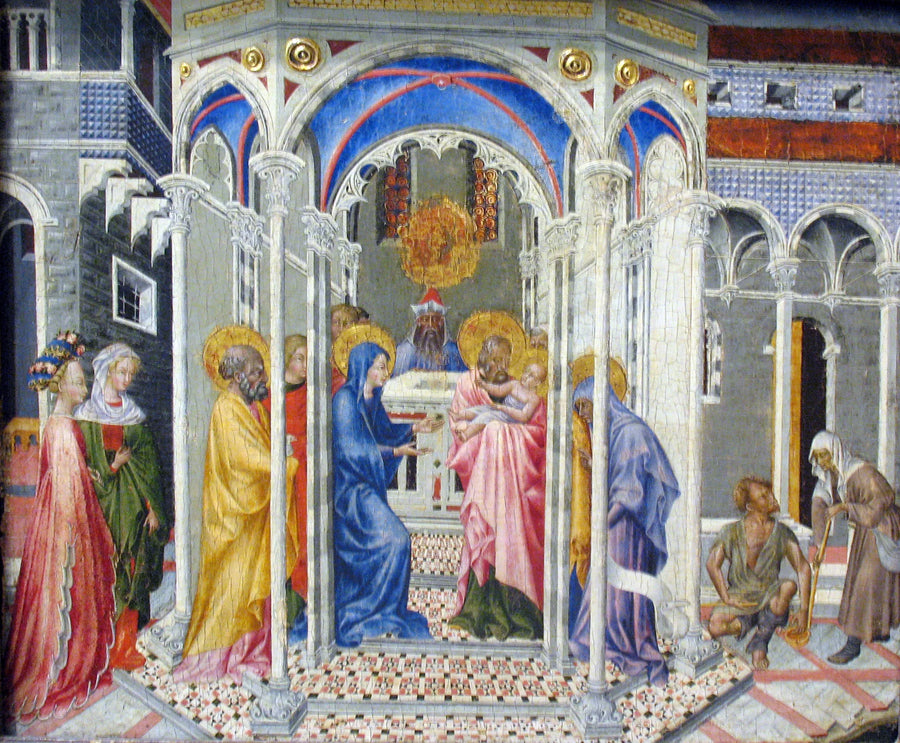 The Presentation of Jesus at the Temple - Giovanni di Paolo