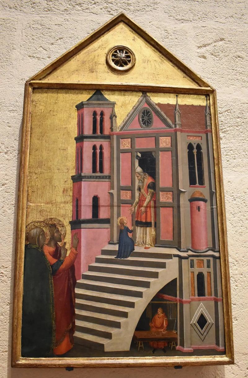 The Presentation of the Virgin at the Temple - Giotto