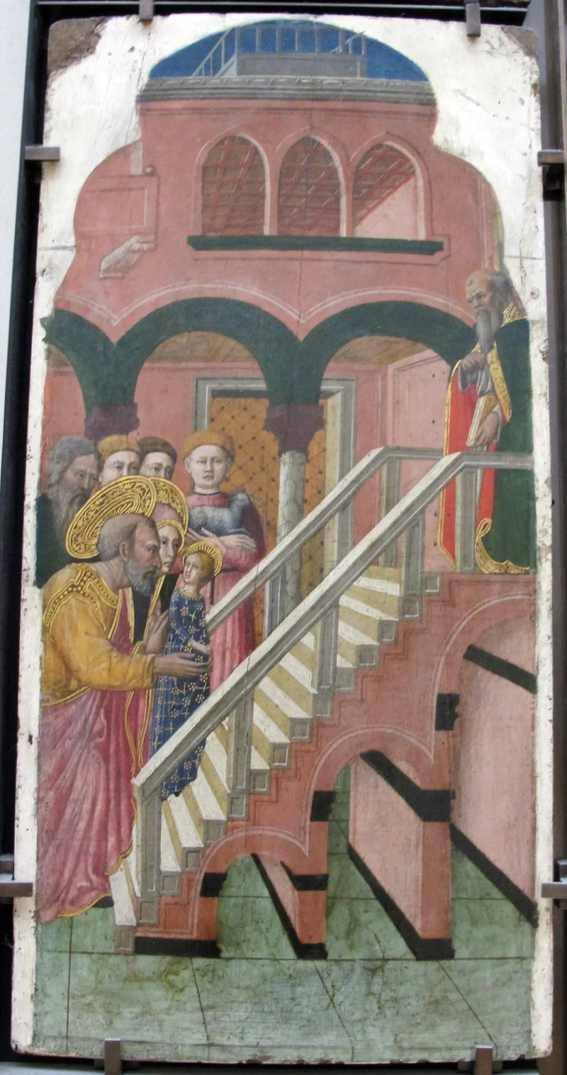 The Presentation of the Virgin at the Temple - Giovanni Francesco da Rimini
