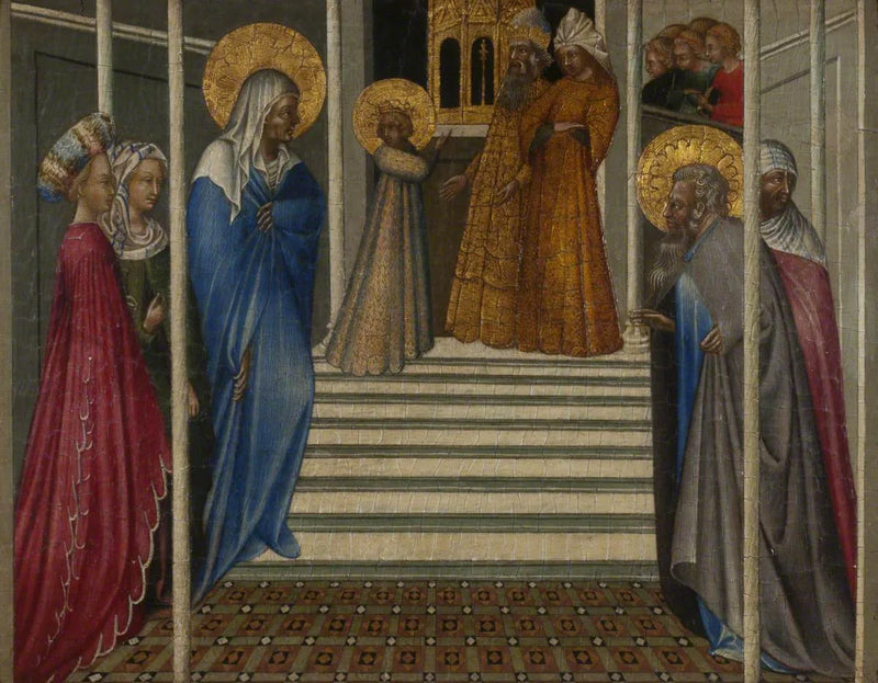 The Presentation of the Virgin - Giovanni di Paolo