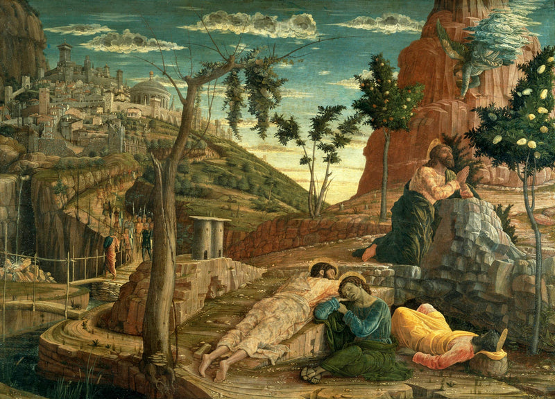 The Prayer at the Garden of Gethsemane - Andrea Mantegna
