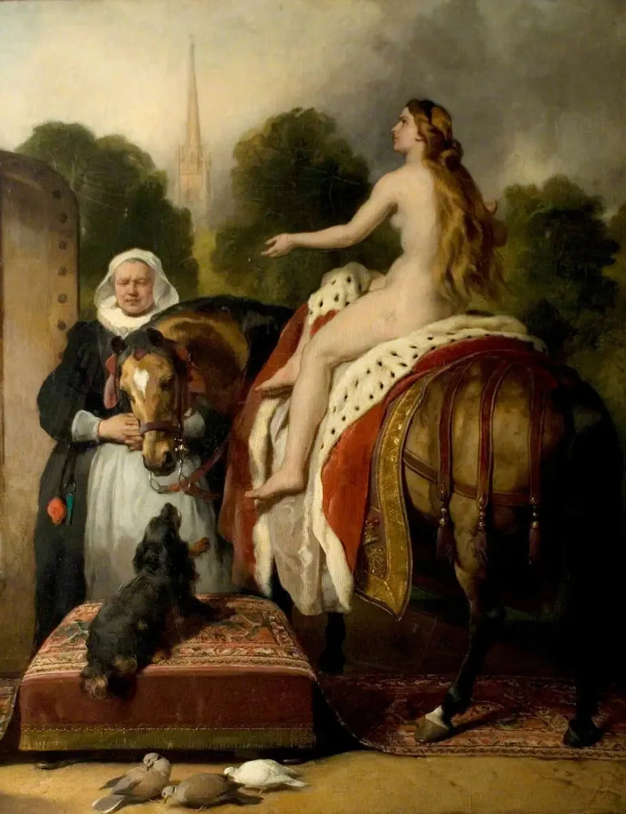 Lady Godiva's Prayer - Edwin Henry Landseer