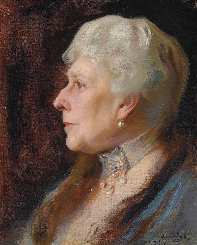 Princess Beatrice, widow of Prince Henry of Battenberg - Philip de László