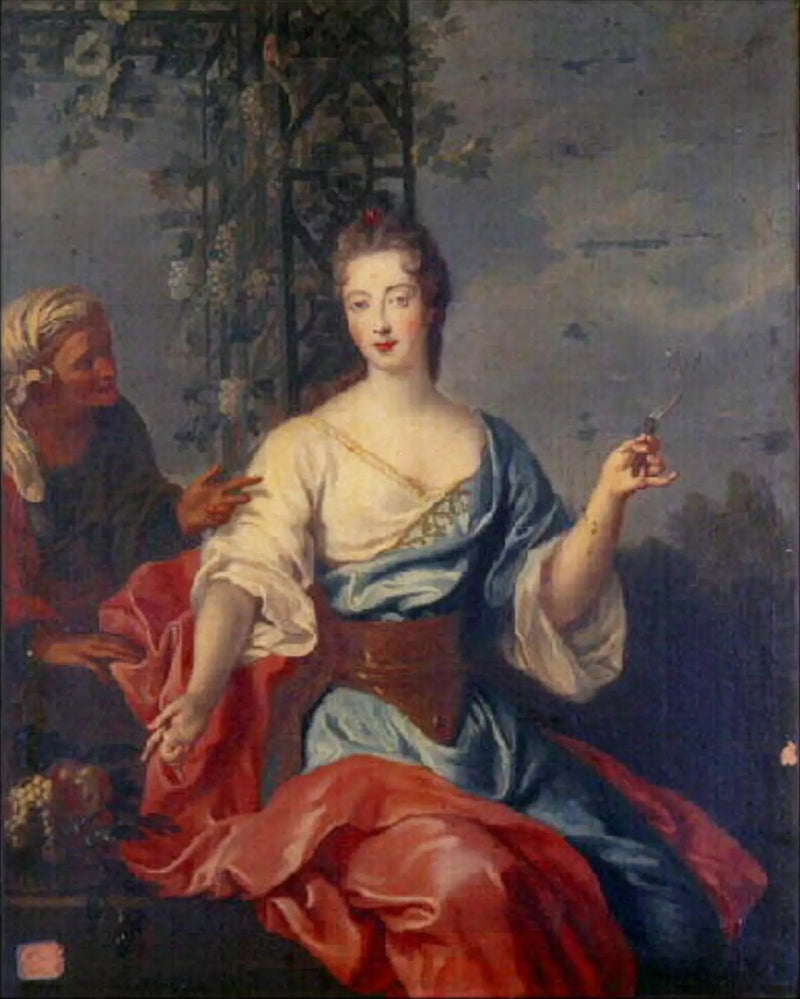 The Princess of Lorraine, Abbess of Remiremont - Pierre Mignard