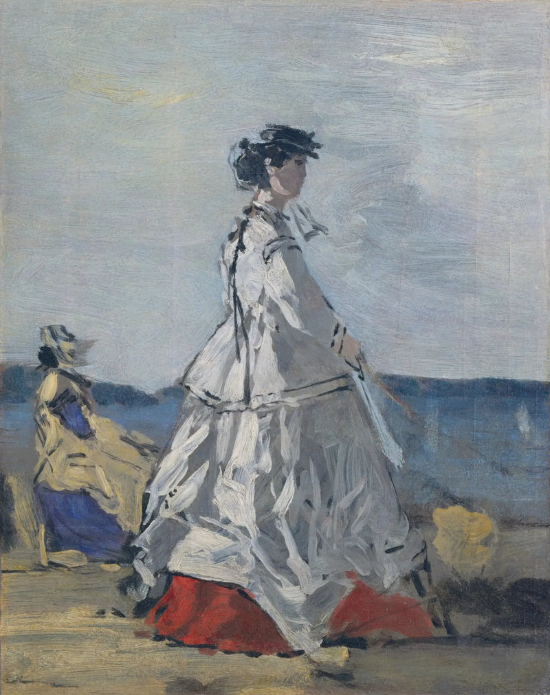 Princess Pauline of Metternich on the Beach - Eugène Boudin