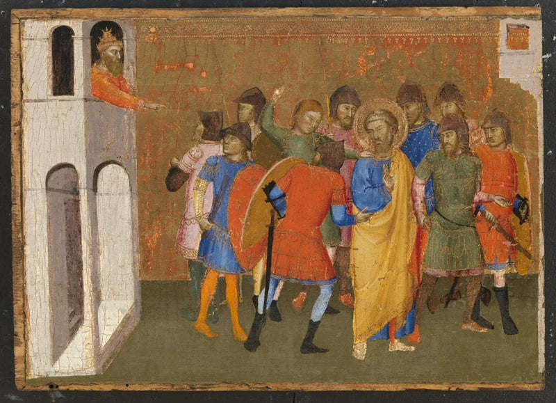 The Taking of Saint Peter - Jacopo di Cione