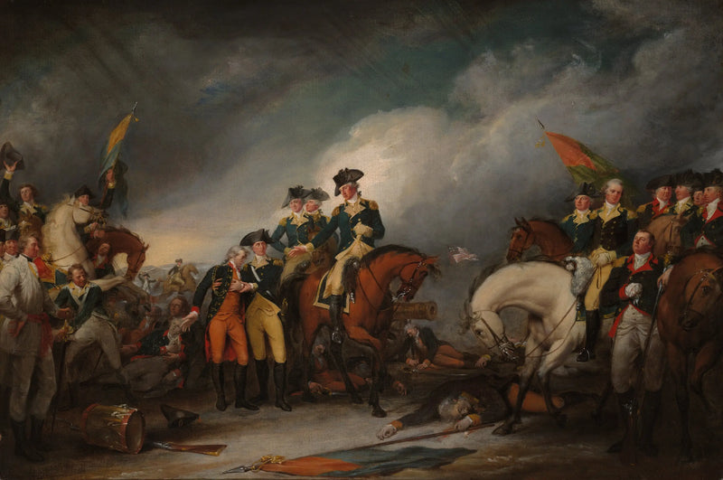 The Capture of the Hessians at Trenton, December 26, 1776 - John Trumbull