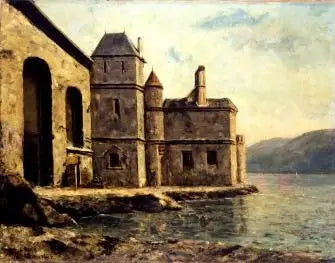 The Prison Near the Lake - Gustave Courbet