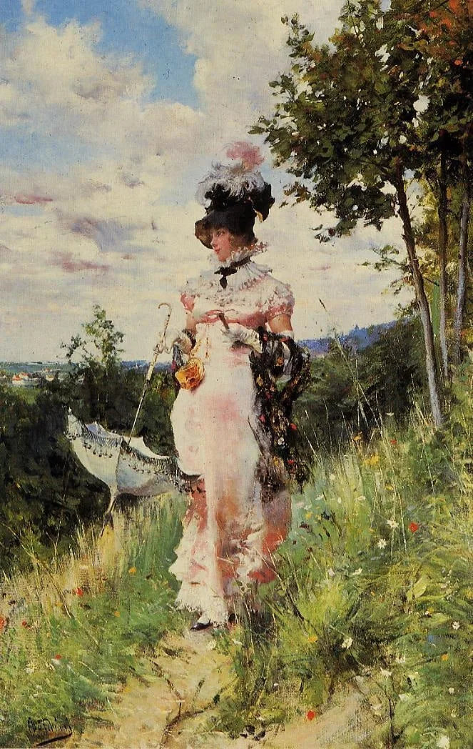 Summer Promenade - Giovanni Boldini