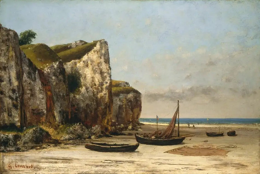 The Promenade - Gustave Courbet