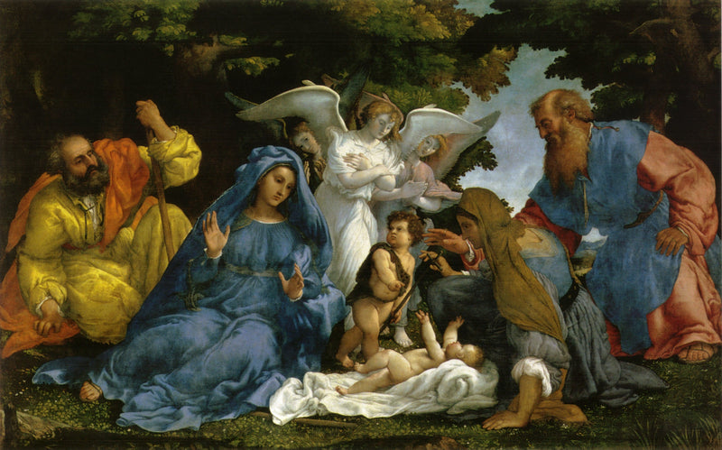 The Recognition of the Divine Nature of Christ - Lorenzo Lotto