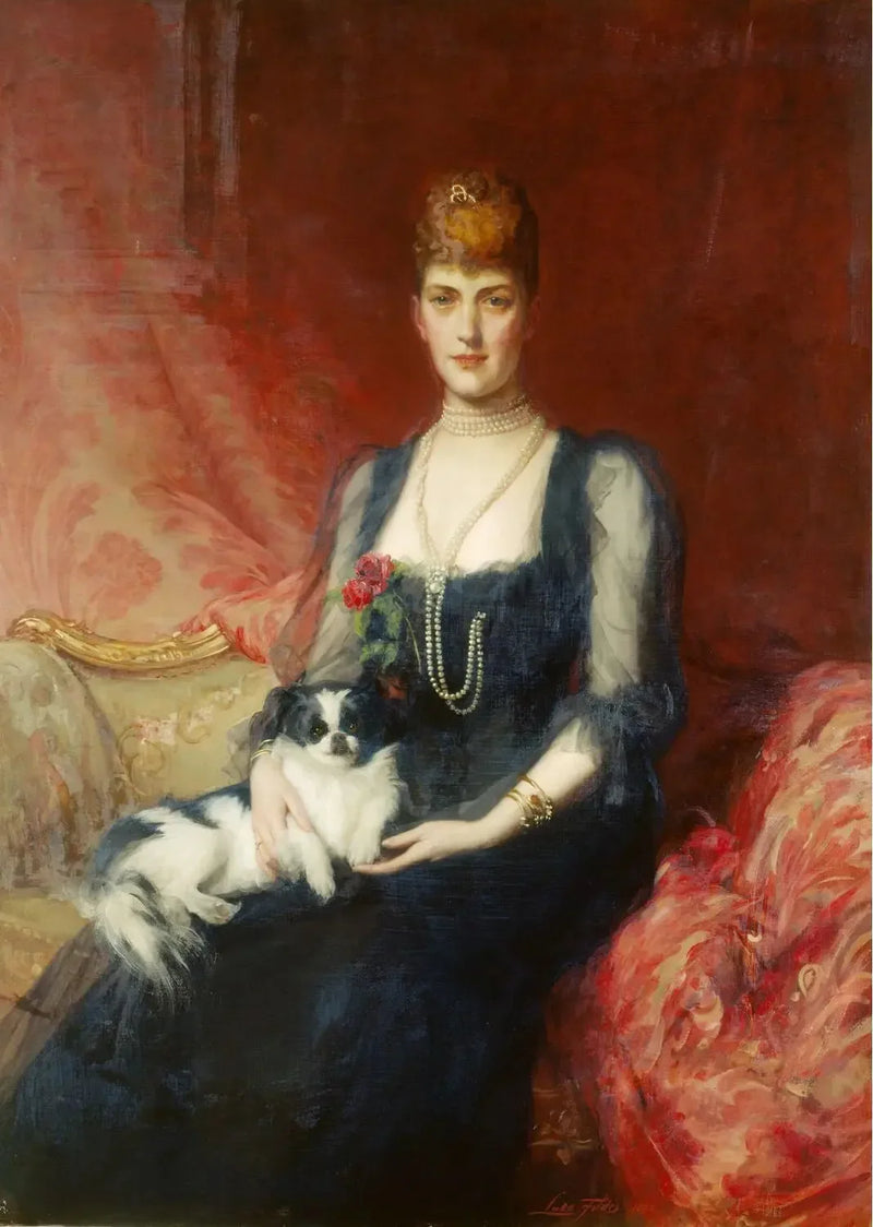 Queen Alexandra, then Princess of Wales - Luke Fildes