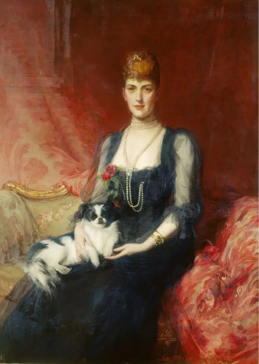 Queen Alexandra, then Princess of Wales - Luke Fildes